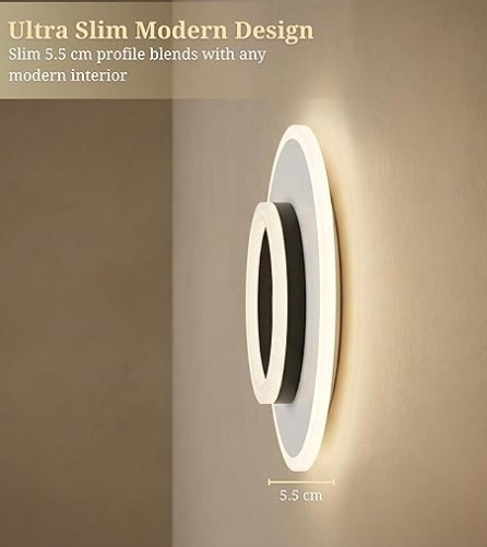 LED Ceiling Light | 50 Watts | >95 CRI Eye Comfort Lighting | 3-Color Mode Anti-Glare Panel for Living Room, Bedroom & Office (Round Ceiling Light) - Image 2