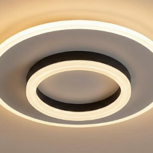 LED Ceiling Light | 50 Watts | >95 CRI Eye Comfort Lighting | 3-Color Mode Anti-Glare Panel for Living Room, Bedroom & Office (Round Ceiling Light)