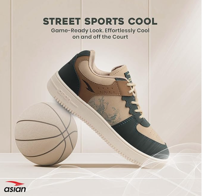 ASIAN Men THUNDER-07 Stylish Casual Mid Top Sneaker and Trendy Shoes with Laces for Men & Boys, Perfect, College, Parties and Outings, Lightweight, Comfortable, and Durable for All-Day Use - Image 3